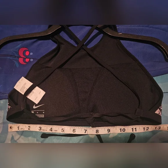 ❤️Nike High Neck Bikini Top Bra Women's Size S💜 - Picture 5 of 8